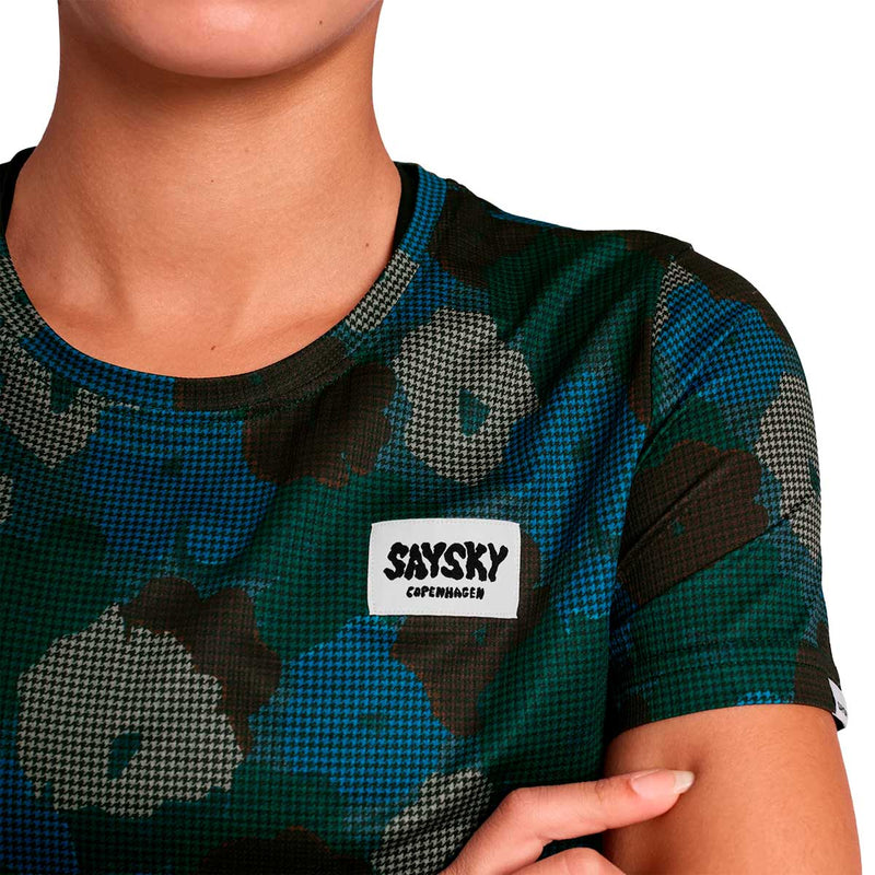 Playera Deportiva Saysky Flower Combat T-Shirt Mujer