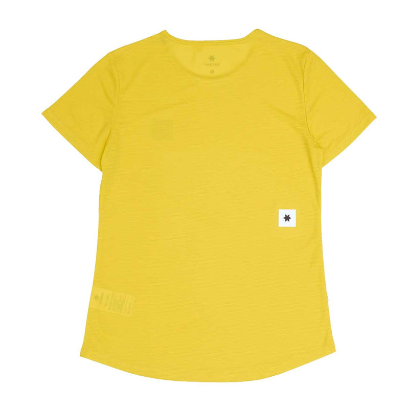 Playera Deportiva Saysky Reactive Flow T-shirt Amarillo Mujer