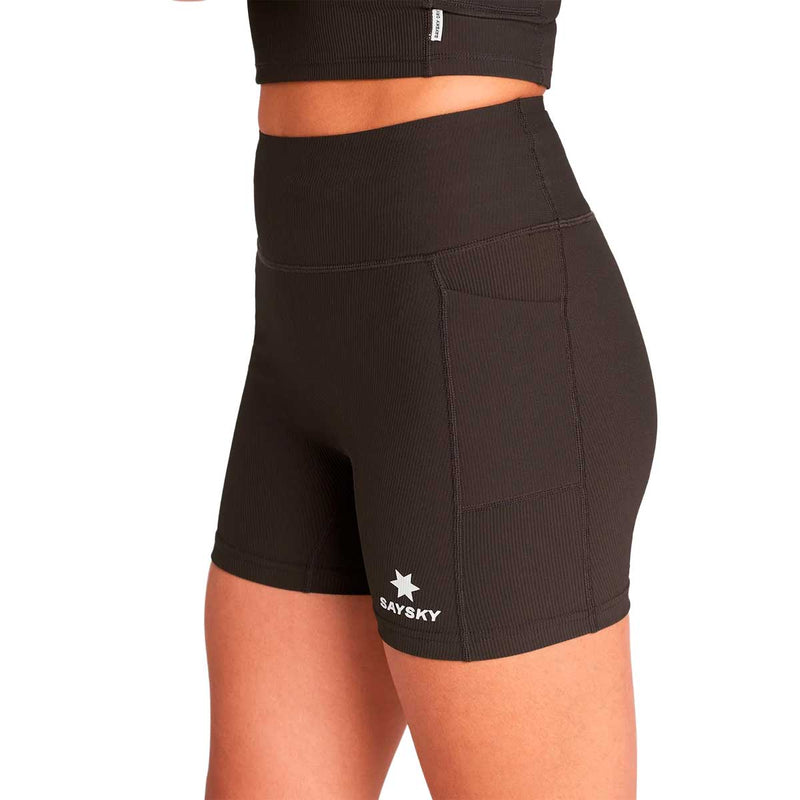 Short Deportivo Saysky Combat+ Rib Short Tights 4" Marrón Mujer