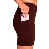 Short Deportivo Saysky Combat+ Short Tights 7" Vino Mujer