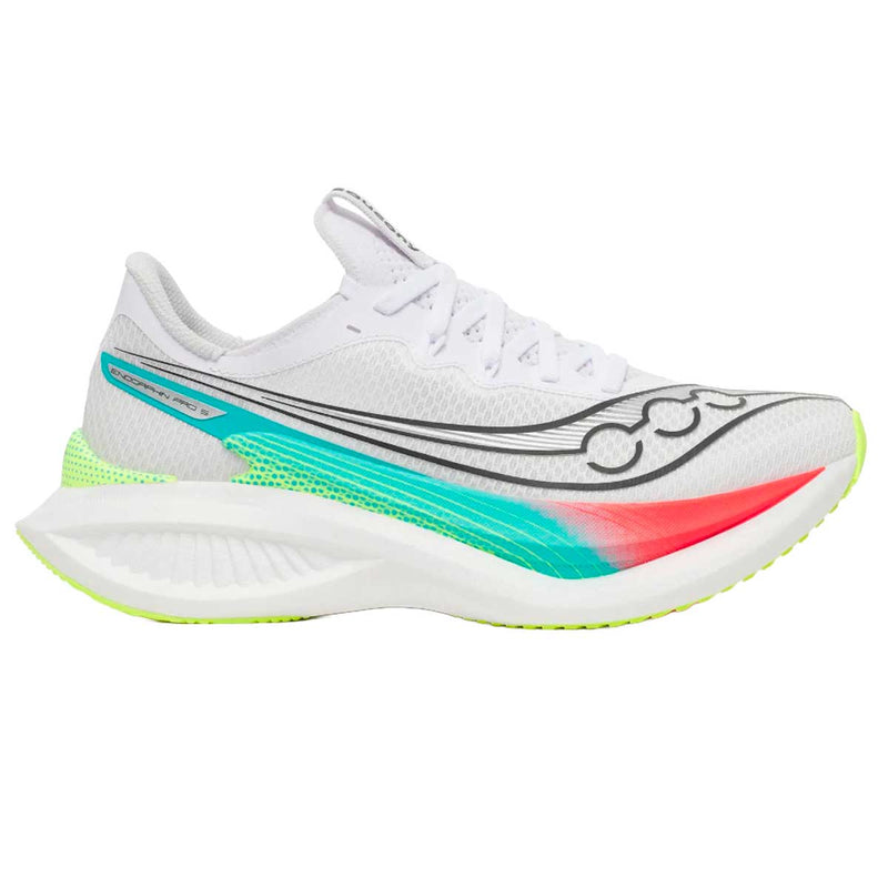 Tenis Saucony ENDORPHIN PRO 5 Blanco Multicolor Mujer