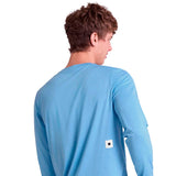 Playera Saysky Clean Pace Long Sleeve Azul Hombre