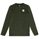Playera Saysky Clean Pace Long Sleeve Verde Oscuro Hombre