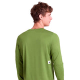 Playera Saysky Clean Pace Long Sleeve Verde Hombre