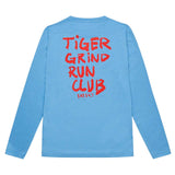 Playera Saysky Clean Pace Long Sleeve Tiger Grind Azul Hombre
