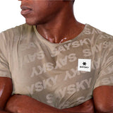 Playera Deportiva Saysky Reactive Flow Beige Hombre