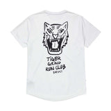 Playera Deportiva Saysky Tiger Grind Combat Pro Blanco Hombre