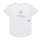 Playera Deportiva Saysky Zig Zag Flow Blanca Azul Hombre