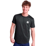 Playera Deportiva Saysky Zig Zag Combat Negro Hombre