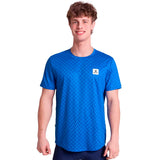 Playera Deportiva Saysky Zig Zag Combat Azul Hombre