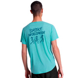 Playera Deportiva Saysky Statement Flow Celeste Hombre
