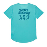 Playera Deportiva Saysky Statement Flow Celeste Hombre
