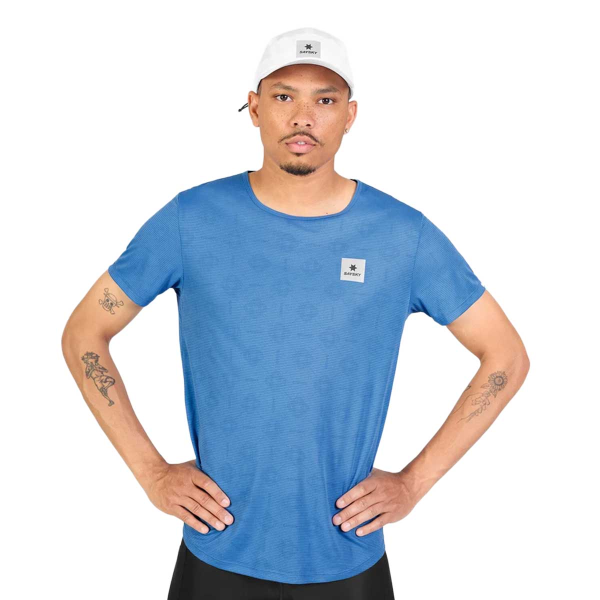 Playera Deportiva Saysky Reactive Flow Azul Hombre
