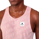 Playera Deportiva Saysky Reactive Flow Singlet Rosa Hombre