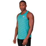 Playera Deportiva Saysky Reactive Flow Singlet Azul Claro Hombre