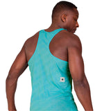 Playera Deportiva Saysky Reactive Flow Singlet Azul Claro Hombre