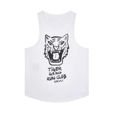 Playera Sin Manga Saysky Tiger Grind Combat Pro Blanco Hombre