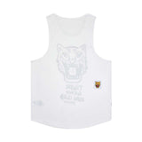 Playera Sin Manga Saysky Tiger Grind Combat Pro Blanco Hombre