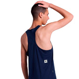 Playera Sin Manga Saysky Statement Flow Navy Hombre