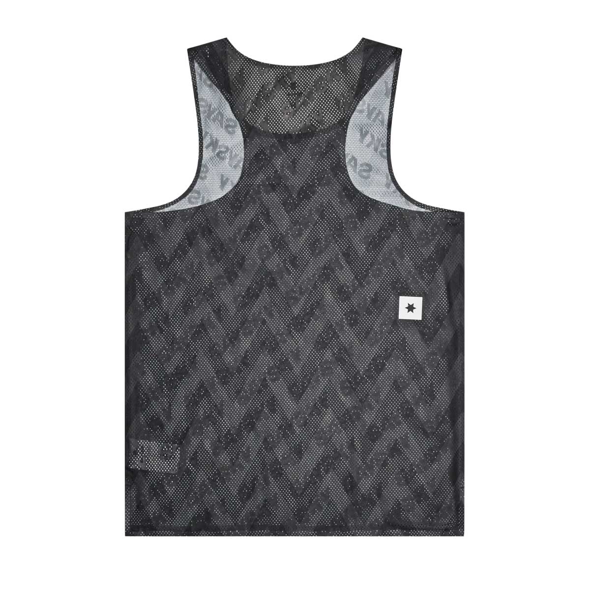 Playera Deportiva Saysky Zig Zag Flow Air Negro Hombre