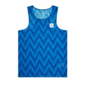 Playera Deportiva Saysky Zig Zag Flow Air Azul Hombre