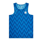 Playera Deportiva Saysky Zig Zag Flow Air Azul Hombre