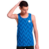 Playera Deportiva Saysky Zig Zag Flow Air Azul Hombre