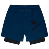 Short Deportivo Saysky 2 in 1 Pace 5'' Navy Hombre