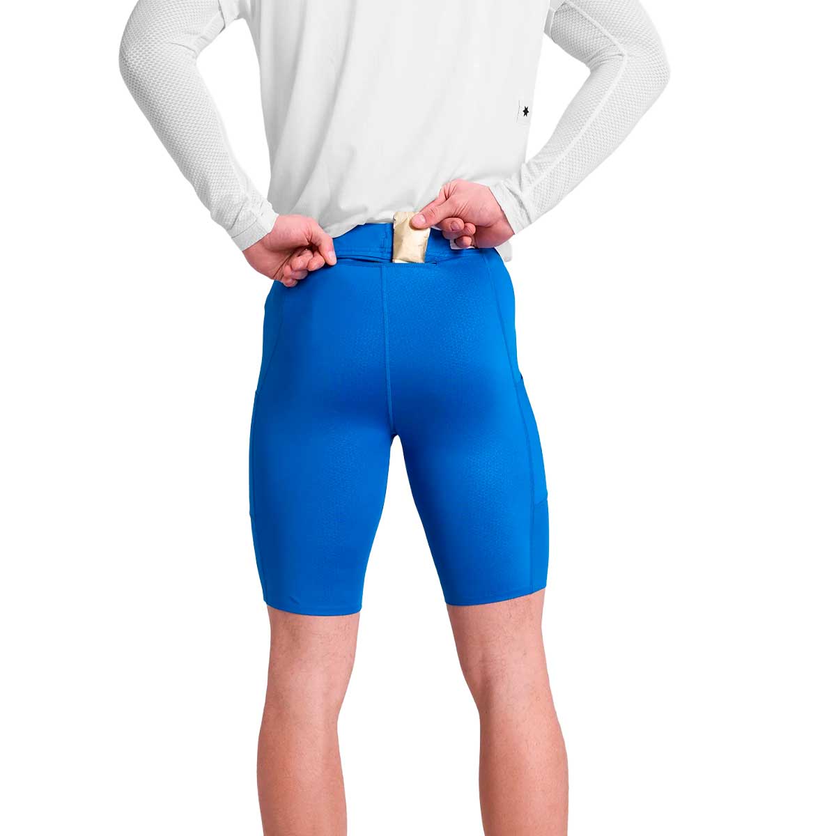 Short Deportivo Saysky Combat+ Rib Tights 8'' Azul Hombre