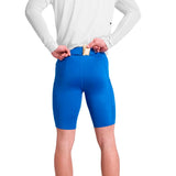 Short Deportivo Saysky Combat+ Rib Tights 8'' Azul Hombre