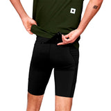 Short Deportivo Saysky Combat+ Tights 9'' Negro Hombre