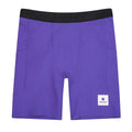 Short Deportivo Saysky Combat+ Rib Tights 8'' Morado Hombre