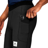 Short Deportivo Saysky Combat+ Rib Tights 8'' Negro Hombre