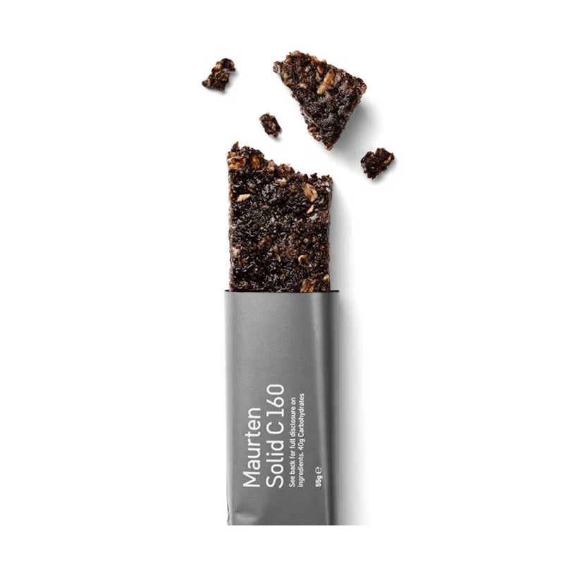 Barra a Base de Avena Maurten Solid 160 Bar Arros y Cacao
