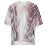 Playera Deportiva Soar Protolab Silk Tech Blanca Café Hombre