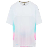 Playera Deportiva Soar Hot Weather Blanca Azul Hombre