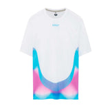 Playera Deportiva Soar Race Tee Blanco Multi Hombre