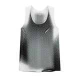Playera Sin Mangas Soar Race Vest Negro Blanco Mujer