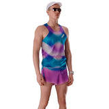 Playera Sin Mangas Soar Graphene Vest Magenta Multi Hombre
