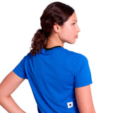 Playera Deportiva Saysky Logo Combat Pro Azul Mujer