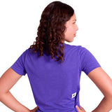 Playera Deportiva Saysky Logo Combat Pro Morada Mujer