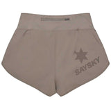 Short Deportivo Saysky Pace Shorts 3" Café Claro Mujer