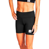 Short Deportivo Saysky Combat+ Tights 7" Negro Mujer
