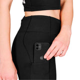 Short Deportivo Saysky Combat+ Tights 7" Negro Mujer