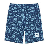 Short Deportivo Saysky Flower Combat Tights 7" Azul Multi Mujer