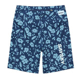 Short Deportivo Saysky Flower Combat Tights 7" Azul Multi Mujer