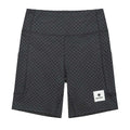 Short Deportivo Saysky Zig Zag Combat+ Tights 7" Negro Mujer