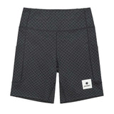 Short Deportivo Saysky Zig Zag Combat+ Tights 7" Negro Mujer