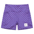 Short Deportivo Saysky Zig Zag Combat+ Tights 4" Morado Mujer
