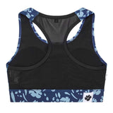 Top Deportiva Saysky Flower Combat Sports Azul Multi Mujer